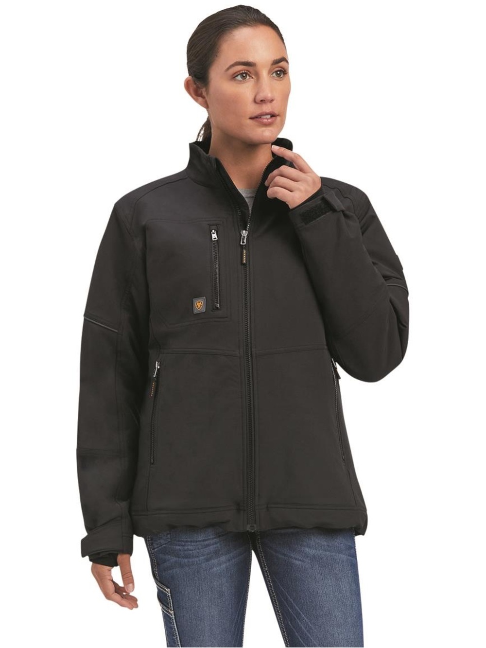 Ariat Women's Black Utility Softshell Jacket